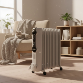 RADIATEUR À BAIN D’HUILE 12 ÉLÉMENTS 2500 WATTS DELONGHI