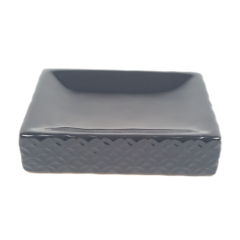 PORTE SAVON EN CERAMIQUE 14X9.5X3.5CM