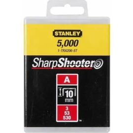 AGRAFES GALVANISÉES 10 MM TYPE A BOÎTE DE 1000 PIÈCES STANLEY
