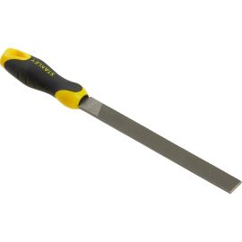 LIME PLATE BÂTARDE EN ACIER CARBONE 150 MM AVEC POIGNÉE ERGONOMIQUE STANLEY