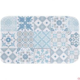 TAPIS MICROFIBRE IMPRIME 45 X 75 CM - FAIENCE