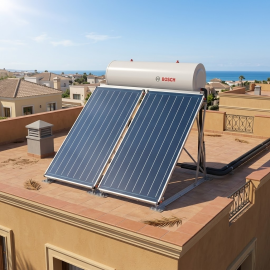 CHAUFFE-EAU SOLAIRE THERMOSIPHON BOSCH 300 LITRES 2 CAPTEURS