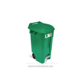 POUBELLE DE JARDIN 120 L À PÉDALES
