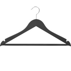 LOT DE 3 CINTRES EN PLASTIQUE STYLE BOIS POUR ORGANISATION DE DRESSING ET PLACARDS