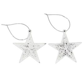 SUSPENSION DE NOËL ÉTOILES À PAILLETTES