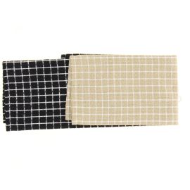 2 TORCHONS DIM 50X70 CM 100% COTON 3 MOTIFS CUISINE ET MOI