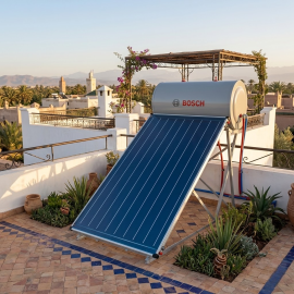 CHAUFFE-EAU SOLAIRE THERMOSIPHON BOSCH 150 LITRES 1 CAPTEUR