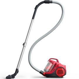 ASPIRATEUR TRAÎNEAU POWER CYCLONIC SANS SAC ROWENTA ROUGE AVEC TECHNOLOGIE CYCLONIQUE
