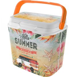 GLACIÈRE THERMIQUE PORTABLE LIFE STORY EXOTIC SUMMER 29 LITRES MULTICOLORE