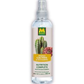 ENGRAIS FOLIAIRE CACTÉES ET SUCCULENTES SPRAY 250 ML MASSO GARDEN