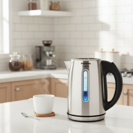 BOUILLOIRE ÉLECTRIQUE TAURUS SELENE 1,7L 2200W EN ACIER INOXYDABLE