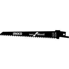 LOT DE 2 LAMES DE SCIE SABRE POUR BOIS 150MM INGCO