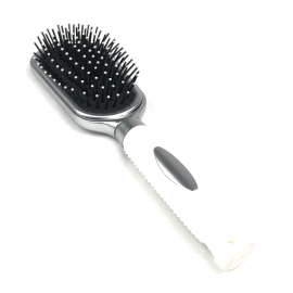 BROSSE A CHEVEUX PLASTIQUE MANCHE 12 CM