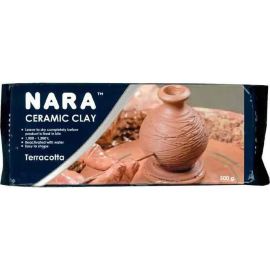 PÂTE À MODELER CÉRAMIQUE TERRACOTTA DURCISSANTE À L’AIR 500 G NARA