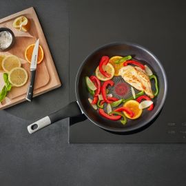 POÊLE À FRIRE ANTIADHÉSIVE 28 CM INDUCTION TÉFAL UNLIMITED REVÊTEMENT TITANIUM