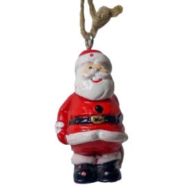PÈRE NOËL À SUSPENDRE 6.5 CM