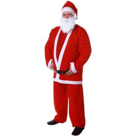 COSTUME DE PÈRE NOËL COMPOSÉ DE 5 PIÈCES