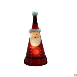 BONHOMME DE NEIGE AVEC LED LUMIERE BLANC CHAUD