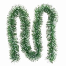 GUIRLANDE DÉCORATIVE VERTE NATURE MARTA NEIGE 2 M x 10 CM