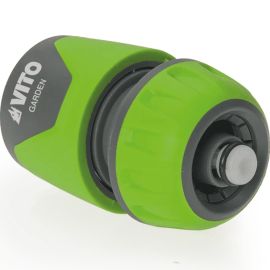 RACCORD RAPIDE AVEC STOP POUR TUYAUX 13-16MM