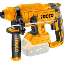 MARTEAU PERFORATEUR ÉLECTRIQUE SANS FIL 20 VOLTS SANS BATTERIE INGCO MOTEUR SANS CHARBONS SDS PLUS 22 MM