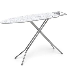 TABLE À REPASSER PLIABLE RAYEN 113 X 34 CM AVEC REPOSE-FER ET HAUTEUR RÉGLABLE
