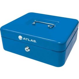 CAISSE À MONNAIE ATLAS 250X200X90 MM BLEU
