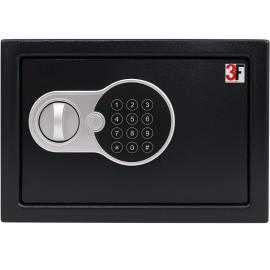 COFFRE FORT BASIQUE 3F 200 AVEC CLÉ ET FIXATION