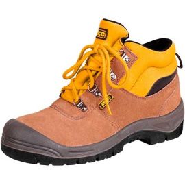 CHAUSSURE DE SÉCURITÉ BASSE AVEC EMBOUT EN ACIER TAILLE 43 INGCO