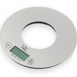 BALANCE DE CUISINE RONDE ÉLECTRONIQUE 5 KG AVEC ÉCRAN LCD