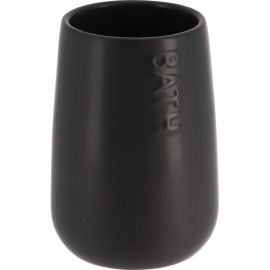 GOBELET DE SALLE DE BAIN EN DOLOMITE NOIR DESIGN BATH