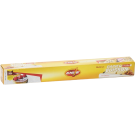 PAPIER CUISSON 8 FEUILLES 38X60 CM