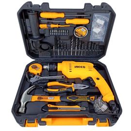COFFRET PERCEUSE DE 115 PIÈCES 680 W 13 MM INGCO