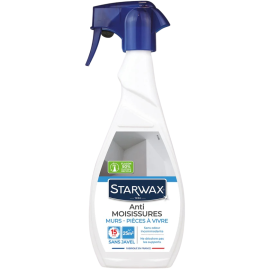 ANTI-MOISISSURES SANS JAVEL POUR MURS ET PIÈCES À VIVRE 500 ML STARWAX