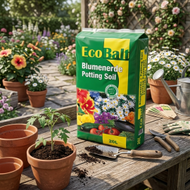 TERREAU UNIVERSEL 20 LITRES POUR PLANTES INTÉRIEUR ET EXTÉRIEUR ECOBALT