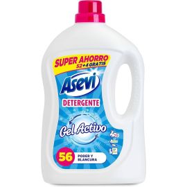 DÉTERGENT LIQUIDE CONCENTRÉ ASEVI GEL ACTIVO 3,74 L POUR LINGE BLANC ET COULEUR