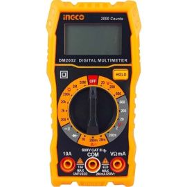 MULTIMÈTRE DIGITAL LCD CAT III 600 V INGCO
