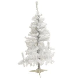 SAPIN BLANC IRISÉ 120CM COLMAR 200 TÊTES DE 7 CM