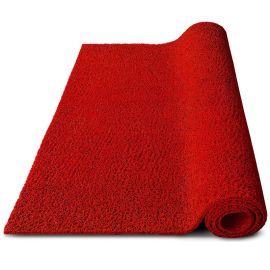 TAPIS SPAGHETTI ROUGE 1M 16MM/M²