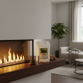 ÉTHANOL BIO+ 5 LITRES POUR CHEMINÉES ET RÉCHAUDS ÉCOLOGIQUE