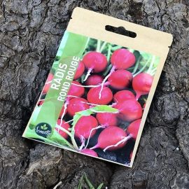 SACHET DE GRAINES DE RADIS ROND ROUGE