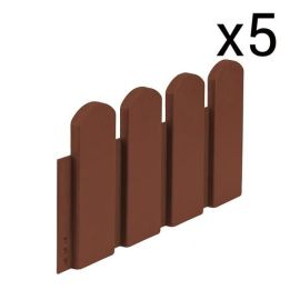 PACK 5 BORDURES PLANCHE CLICKBORDER 40X20CM MARRON