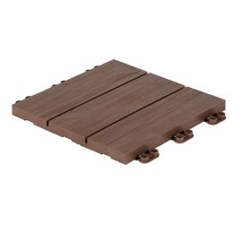 PACK 9 DALLES CLICKFLOOR MADERA 30X30CM