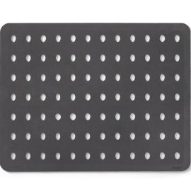 TAPIS DE PROTECTION D’ÉVIER EN SILICONE ANTIDÉRAPANT 31X40 CM GRAPHITE RAYEN