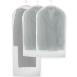 SET DE 3 HOUSSES DE RANGEMENT POUR VÊTEMENTS RAYEN TRANSPARENTES RESPIRANTES