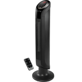 CHAUFFAGE SOUFFLANT COLONNE CERAMIQUE INST2400W ROWENTA NOIR AVEC SMART TECHNOLOGY