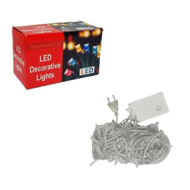 GUIRLANDE LED 3 X 3 M BLANC CHAUD