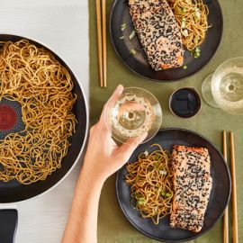 POÊLE À FRIRE PROFONDE 20 CM ANTIADHÉSIVE COMPATIBLE INDUCTION TÉFAL GENEROUS COOK