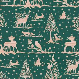 PAPIER CADEAU NOËL DÉCOR NATURE 200X70 CM