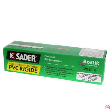 COLLE PVC 125 ML SADER